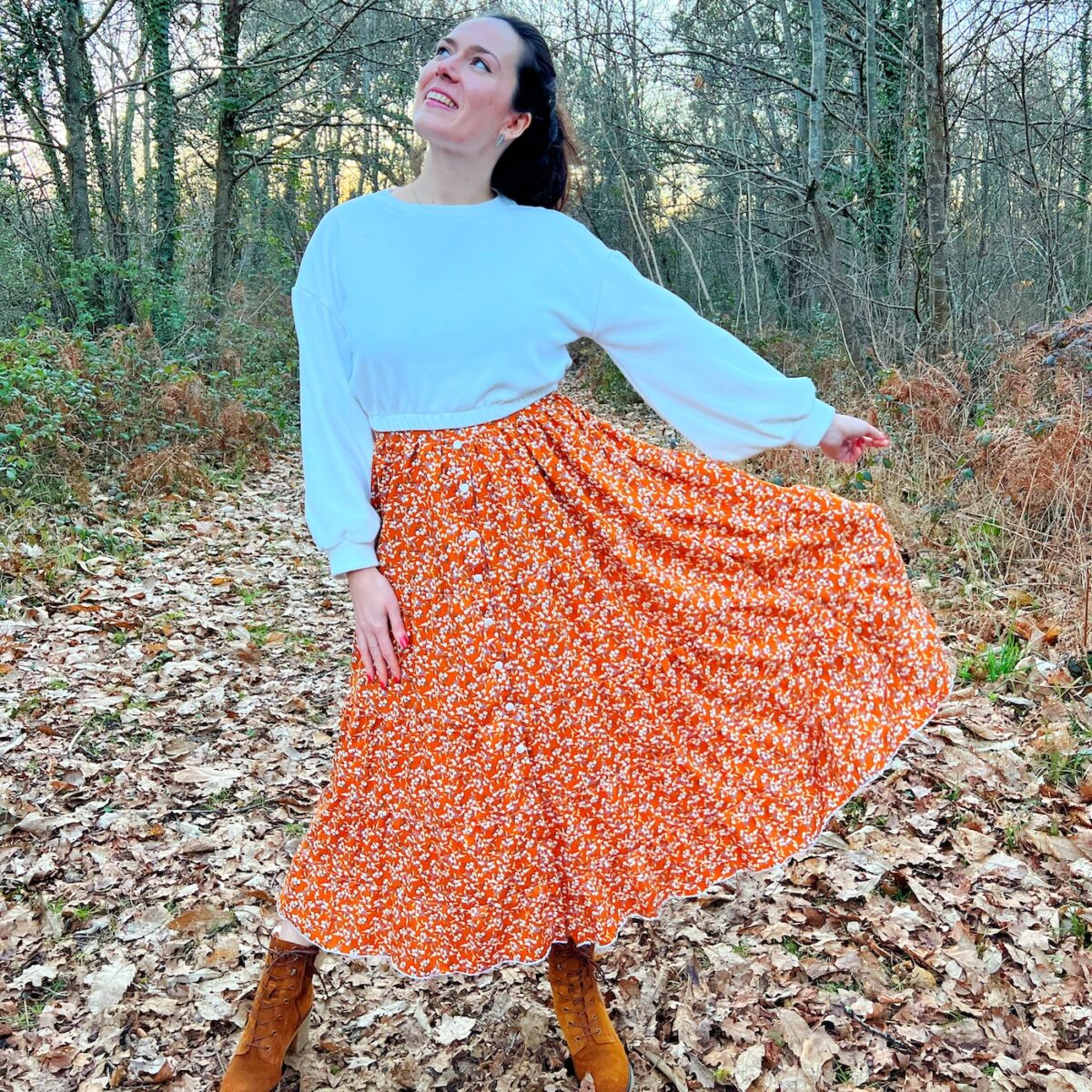 Robe jupe et blouse Etincelle